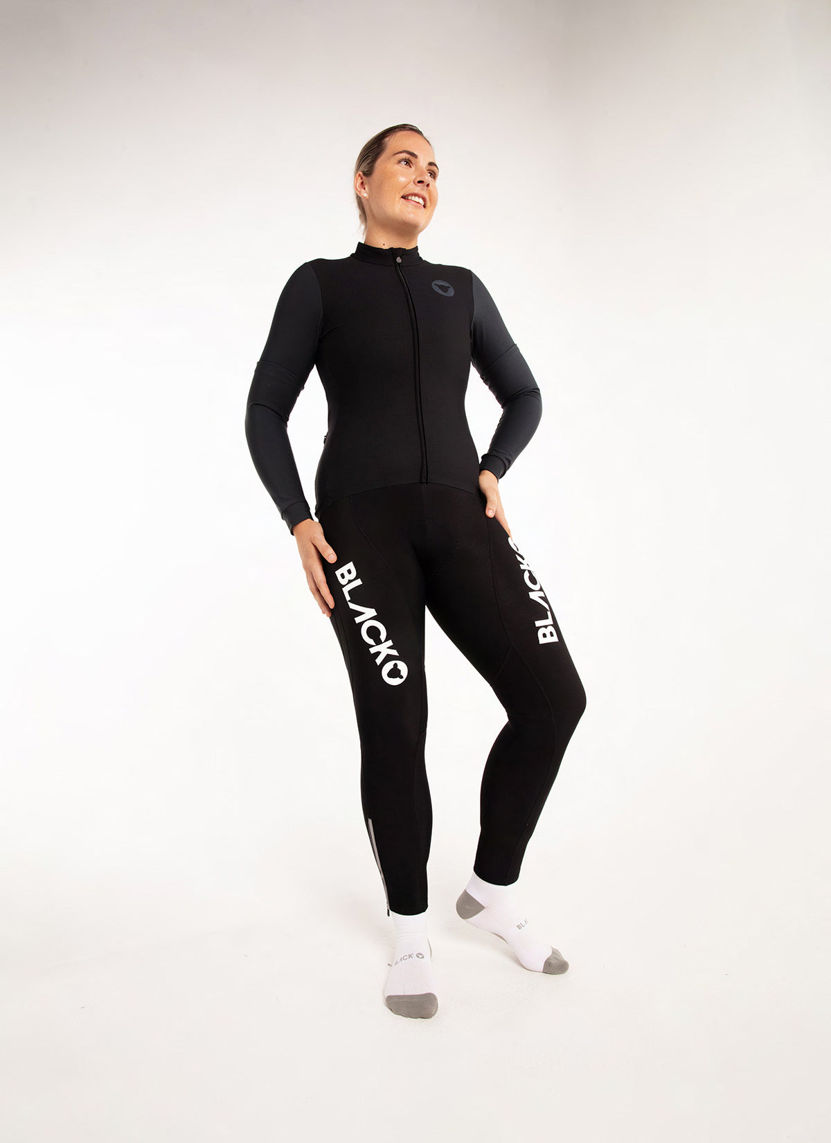 Women's Elements LS Thermal Jersey - Signature Graphite